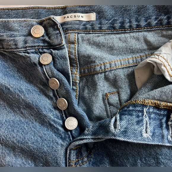 High Rise Straight PacSun Jeans - Picture 2 of 4